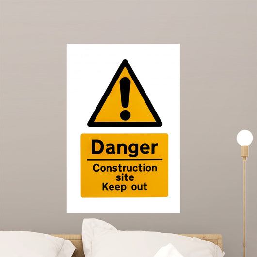 Construction Site Warning Sign