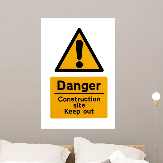 Construction Site Warning Sign