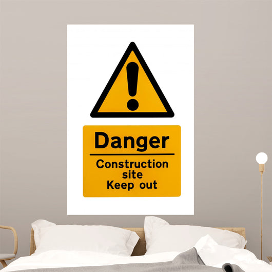 Construction Site Warning Sign