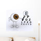 Eye Magnifying Glass Wall Mural