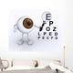 Eye Magnifying Glass Wall Mural
