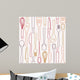 Kitchen utensils - seamless pattern Wall Mural
