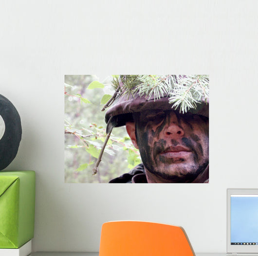 Warrior Wall Mural