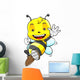 Cute Honey Bee Wall Decal