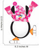Penguin Skating Pirouette Illustration Wall Decal
