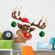Rudolph Reindeer Winking with