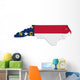 North Carolina Map Wall Decal