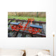 railroad velocipede Wall Mural