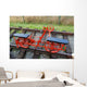 railroad velocipede Wall Mural