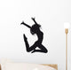 Dancer Silhouette White