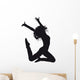 Dancer Silhouette White