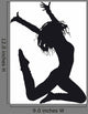 Dancer Silhouette White