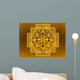Grunge Shree Yantra Wall Mural