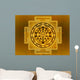 Grunge Shree Yantra Wall Mural