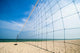 Torn Beach Volleyball Net