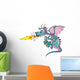 Fire Spitting Dragen Wall Decal