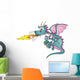 Fire Spitting Dragen Wall Decal