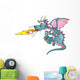 Fire Spitting Dragen Wall Decal