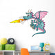 Fire Spitting Dragen Wall Decal
