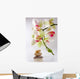 orchidÃ©es et galets ambiance zen Wall Mural