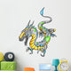 Robot Cyborg Dragon Vector Wall Mural