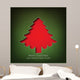Christmas Tree Cut Textile