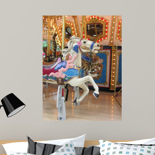 Merry Go round Wall Mural