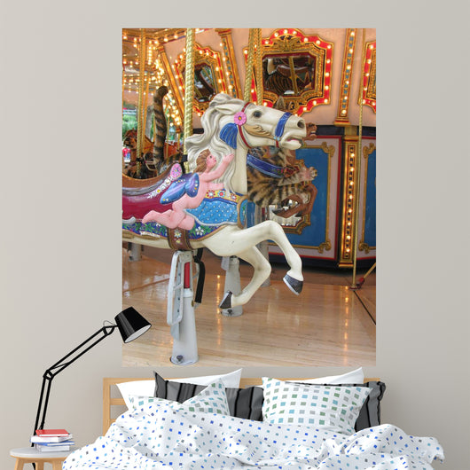 Merry Go round Wall Mural