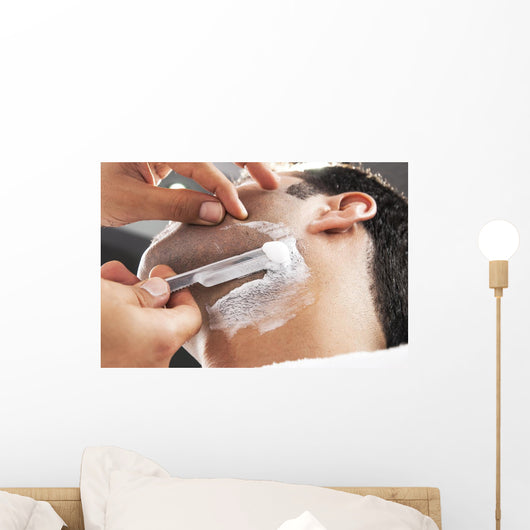 Having Beard Shave