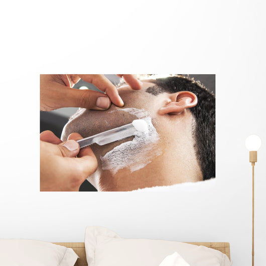 Having Beard Shave