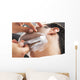 Having Beard Shave
