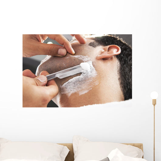 Having Beard Shave