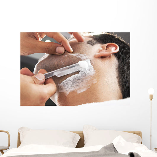 Having Beard Shave
