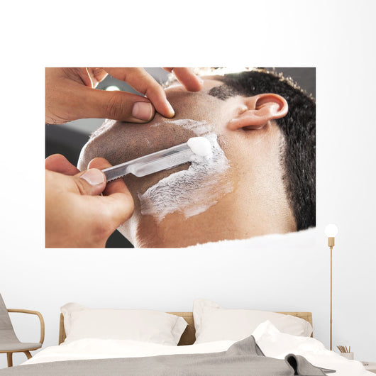 Having Beard Shave
