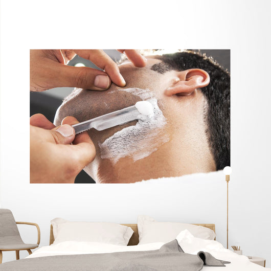 Having Beard Shave
