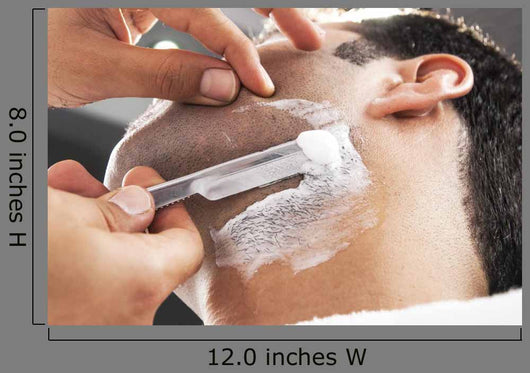 Having Beard Shave