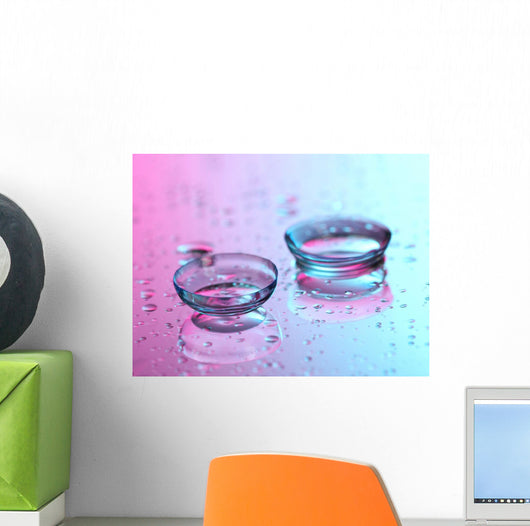 Contact Lenses Pink-blue