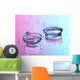 Contact Lenses Pink-blue
