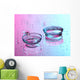 Contact Lenses Pink-blue