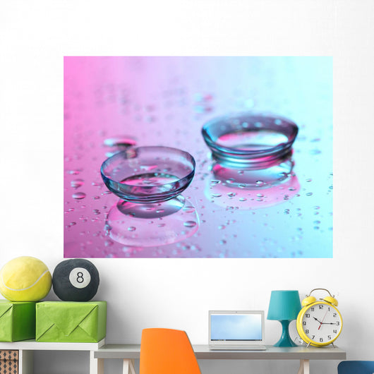 Contact Lenses Pink-blue
