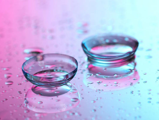 Contact Lenses Pink-blue