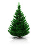 fir tree Wall Decal