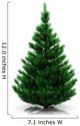 fir tree Wall Decal