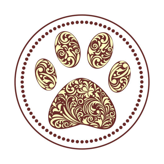 Paw Print Wall Mural
