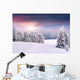 Beautiful Winter Landscape Mountains