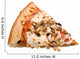 Mushroom Pizza Slice