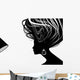 Woman Face Silhouette with