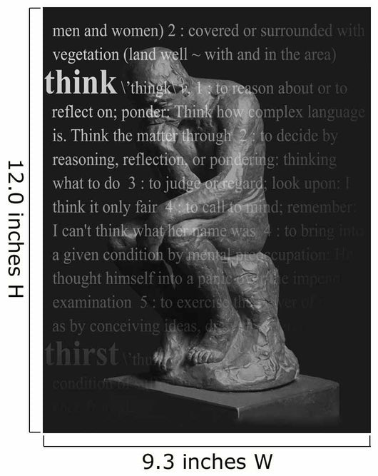 thinking Wall Mural
