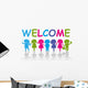 Welcome Wall Mural