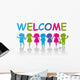 Welcome Wall Mural